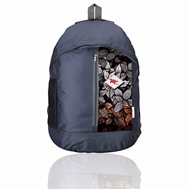 My Fav 25L Polyester Grey Laptop Backpack, MFB0119