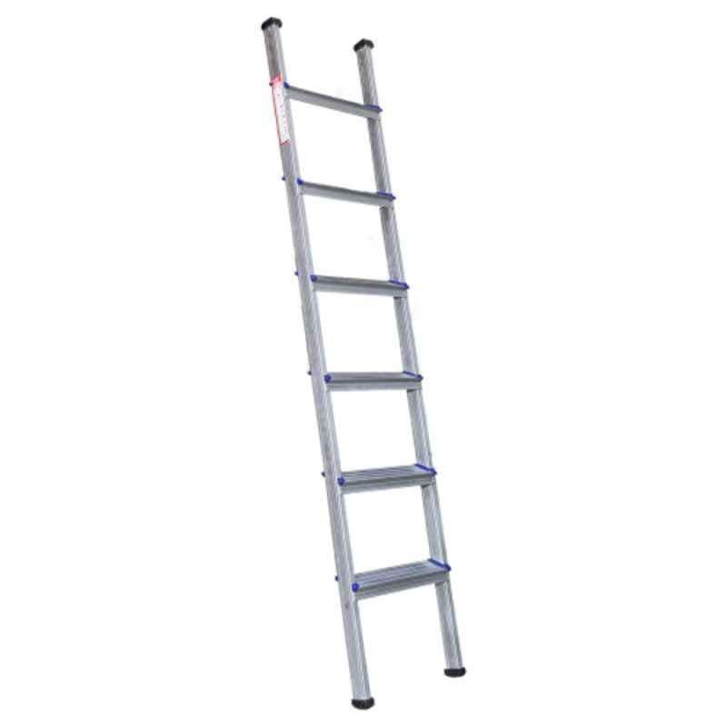 Rex 6 Steps Aluminium Wall Support Straight Ladder