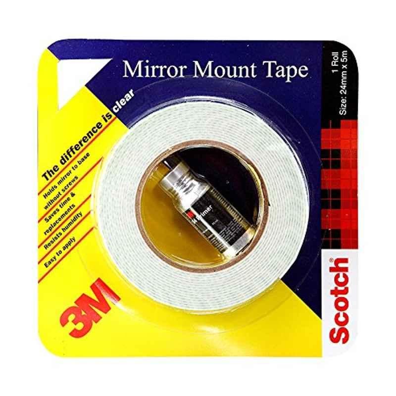3M 24mmx5m Foam Mirror Mounting Tape, IA120170427