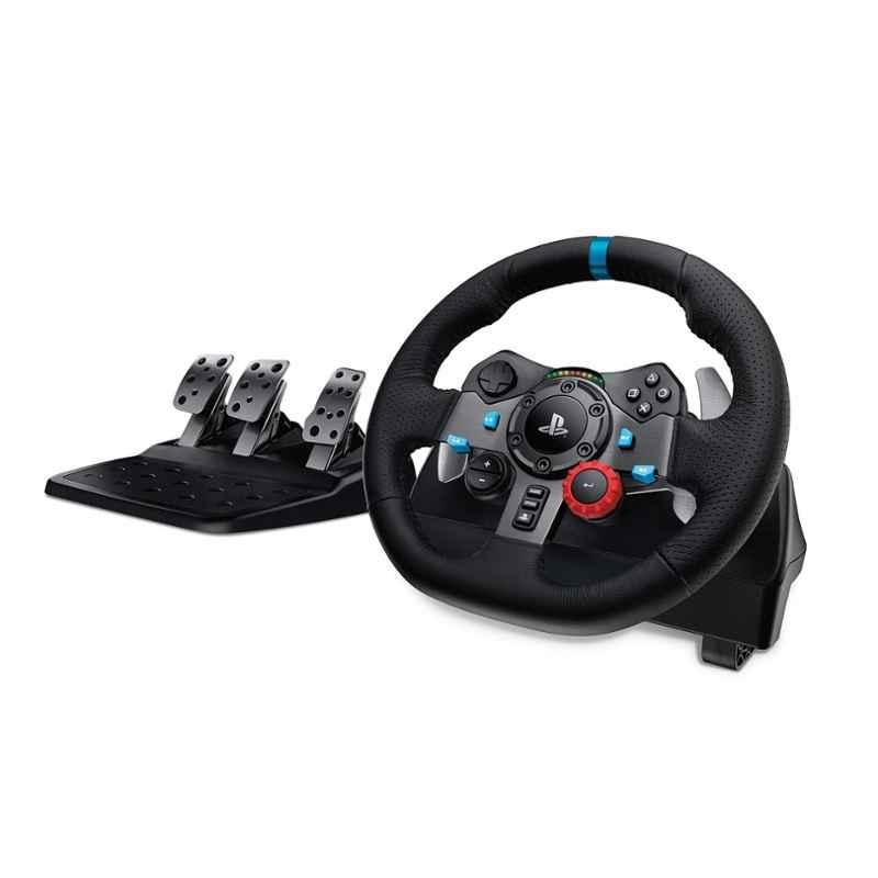 Logitech G29 Driving Force Racing Wheel with Floor Pedals for PS5, PS4, PS3, PC & Mac, G29DRIVEFORCE