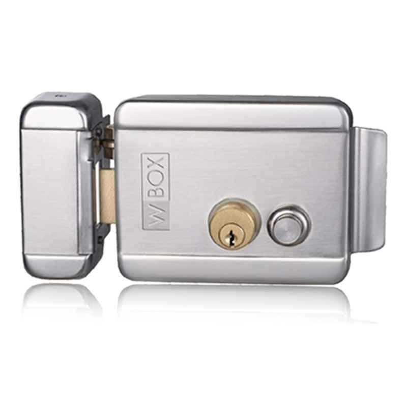 Wbox 20W Dual Cylinder Electronic Rim Door Lock with Five Keys, WBHRLOCKE