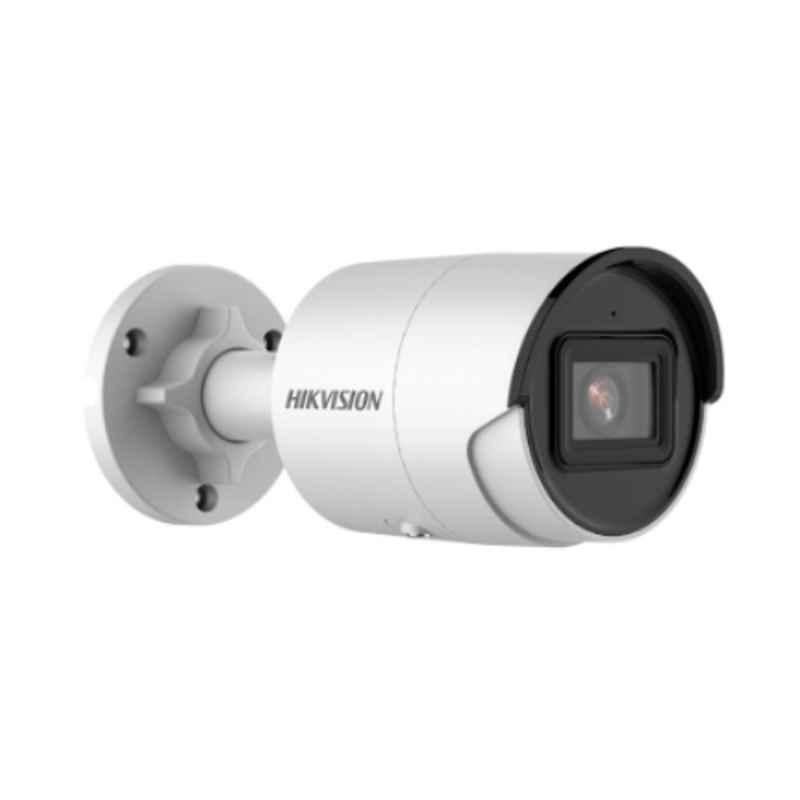 Hikvision 4MP 2.8mm AcuSense Fixed Network Bullet Camera, DS-2CD2043G2-IU, NVR Enabled