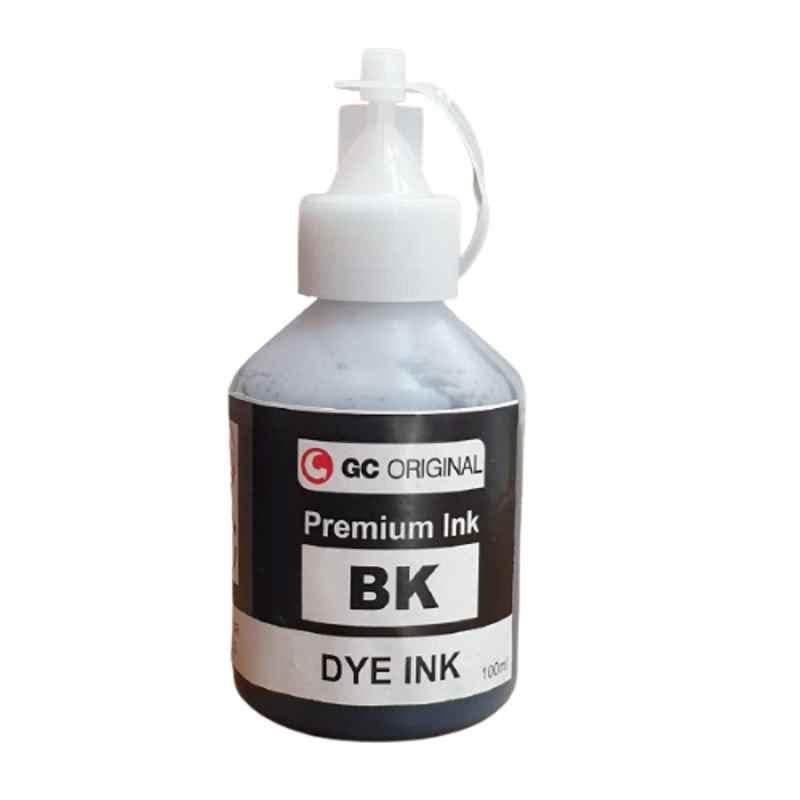 GC Original 100ml Black Dye Based Ink Bottle for Brother T300, T310, T500, T700 & T800