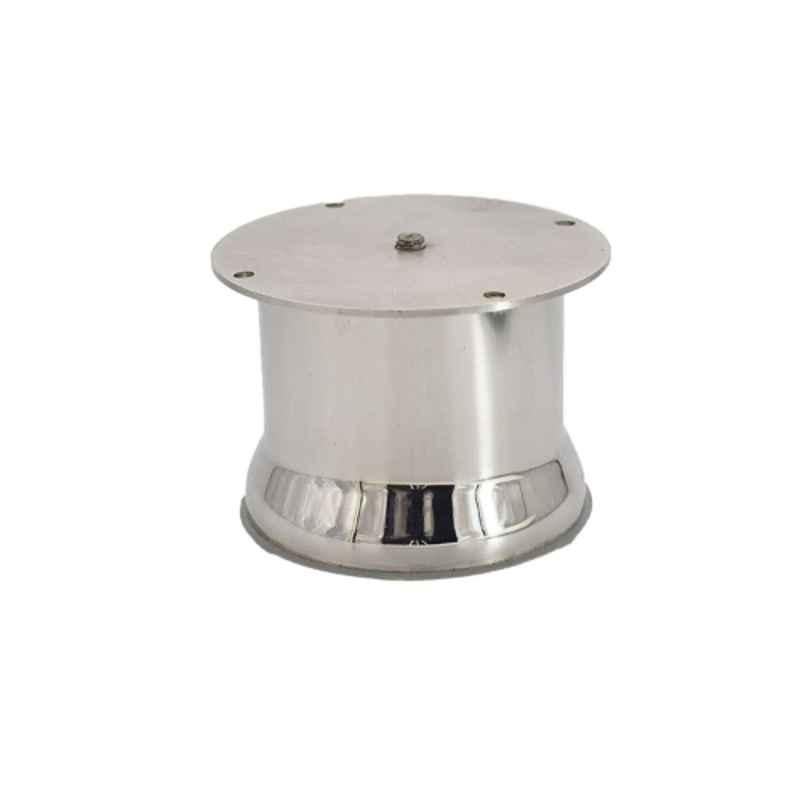 RAB 4 inch Stainless Steel Silver Sofa Leg, Dum