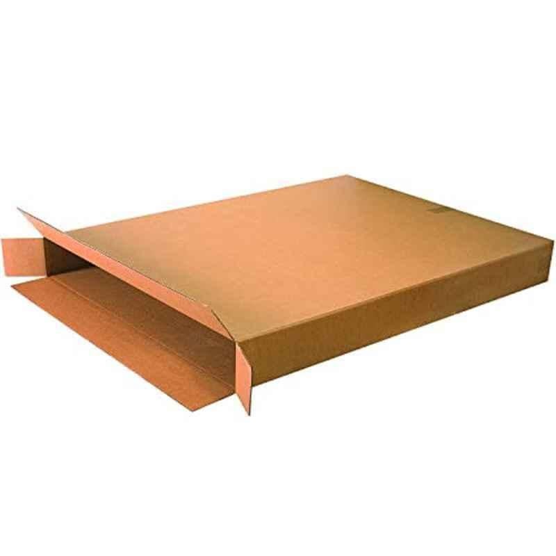 ABS 12x1.50x18 inch 3 Ply Paper Brown Corrugated Box, ABS057 (Pack of 25)