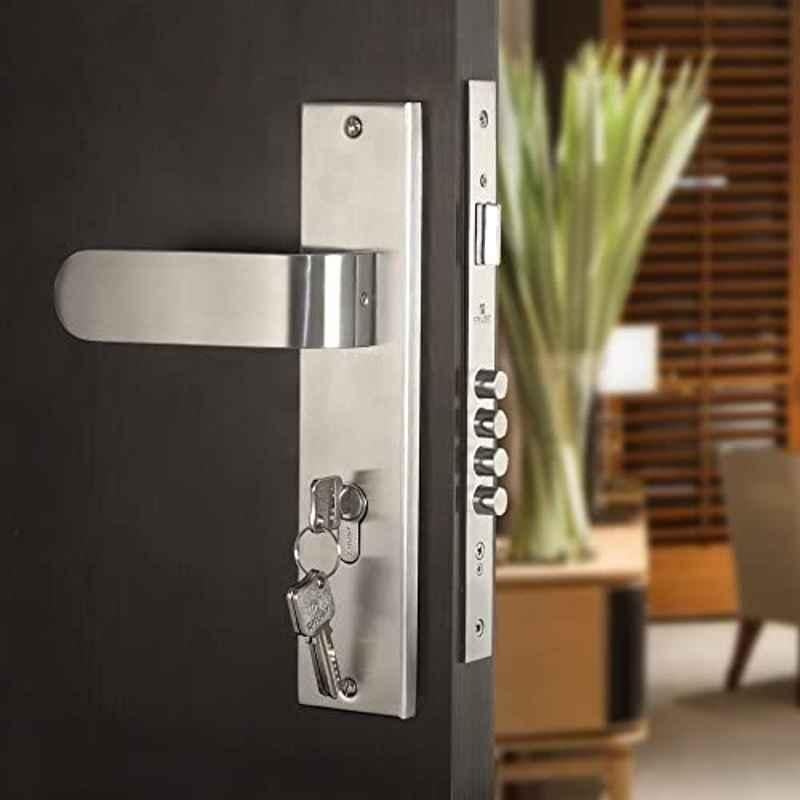 Voltizi Chetak 10 inch Stainless Steel 304 CY Plate Mortise Door Lock Handle Set