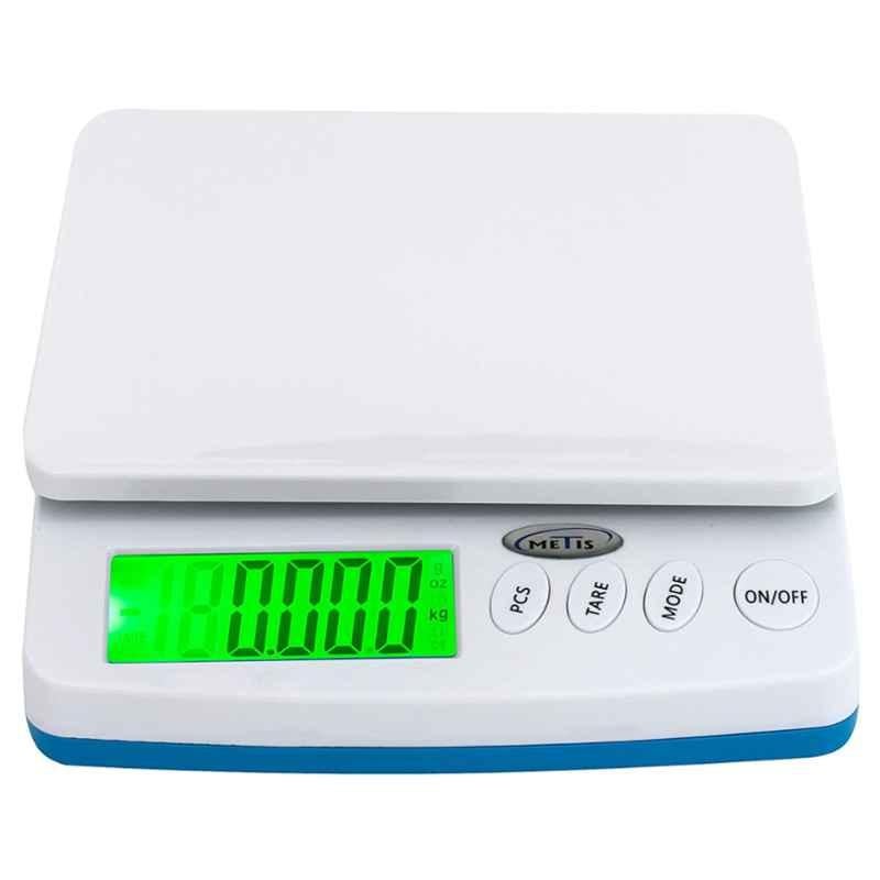 Metis 30kg White Electronic Weighing Scale