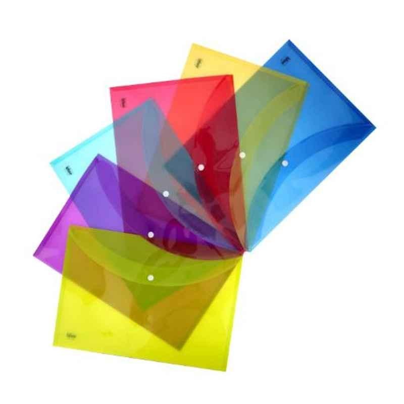 Solo 150 Pages Assorted Button Closer My Clear Bag, MC112N (Pack of 150)
