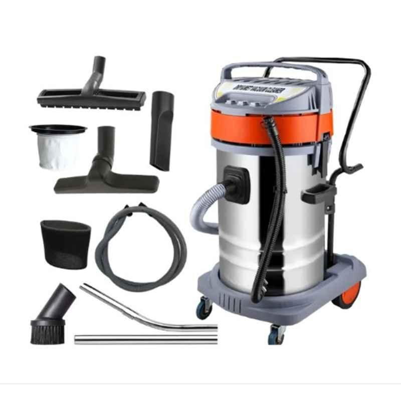 Spear 80 Litre 3000W Wet & Dry Vacuum Cleaner with Accessories for Industrial & Home Use