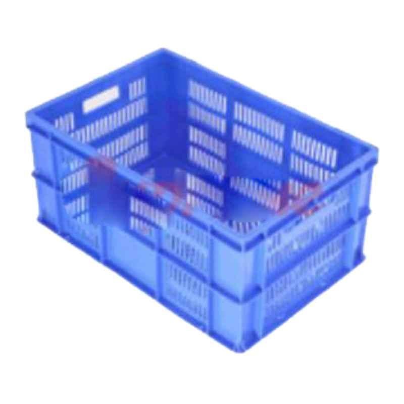 Supreme 57L 600x400x280mm Plastic Blue Crate, STP-604028