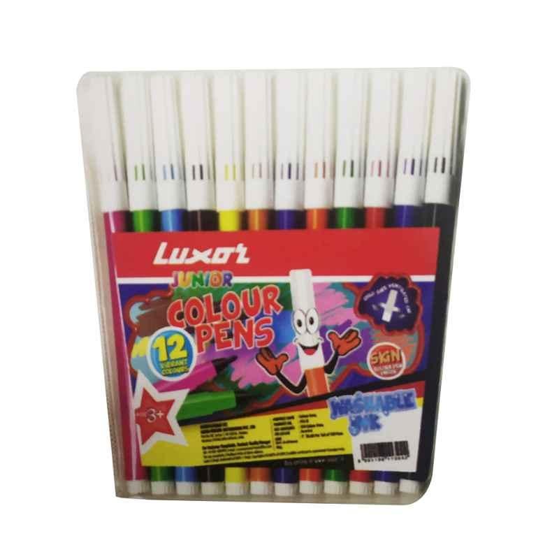 Luxor 12 Pcs 976 W Sketch Pens Set (Pack of 500)