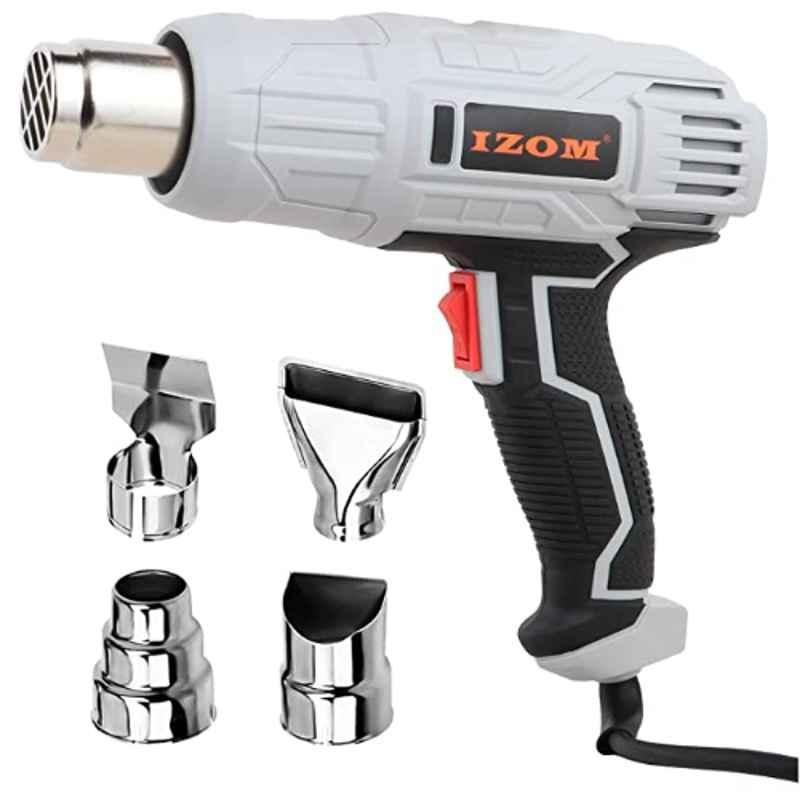 IZOM 2000W Heavy Duty Hot Air Gun with Four Nozzles, IZ-HAG2000