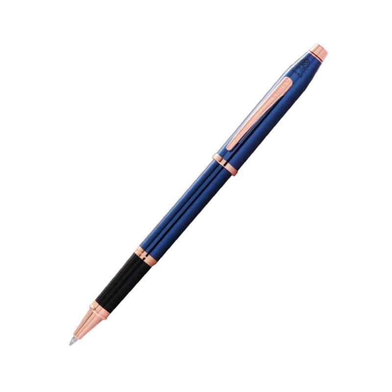 Cross Century II Black Ink Roller Ball Pen with 1 Pc Black Gel Ink Refill Set, AT0085-138