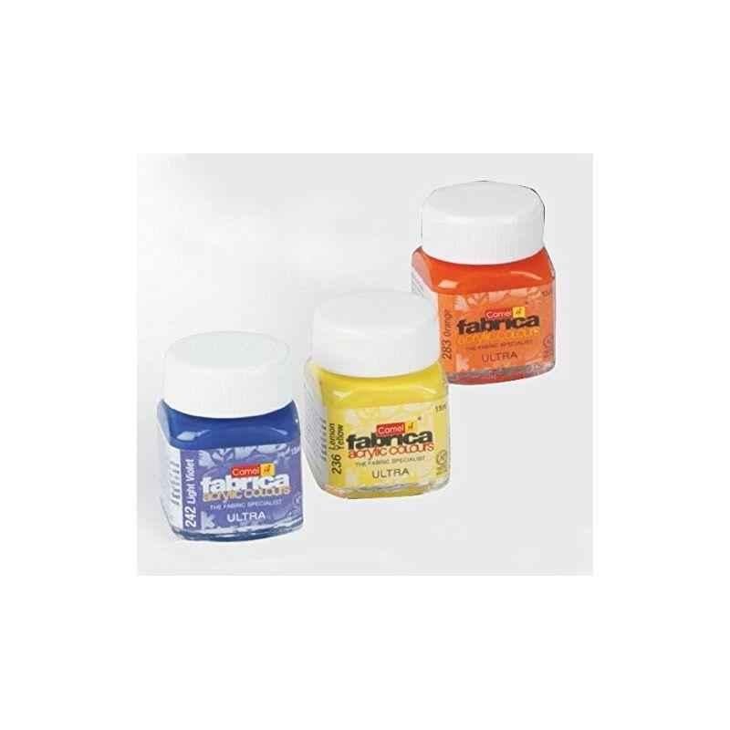 Camlin Fabrica 15ml 10 Shade Acrylic Ultra Color Set, 2209600 (Pack of 10)