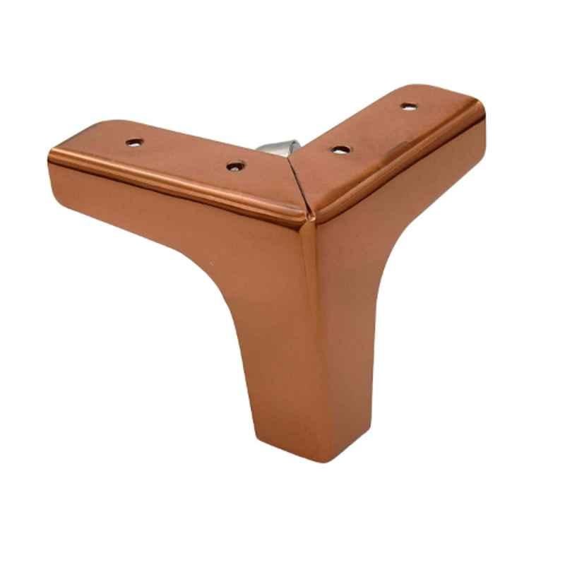 RAB 3 inch Stainless Steel Rose Gold Sofa Leg, Y-LEG