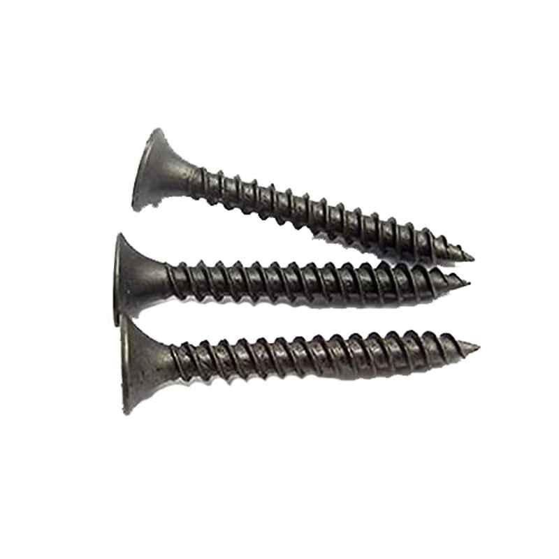 RKGD 250 Pcs 3.5x60mm Carbon Steel Black Philips Gypsum Drywall Screw Set
