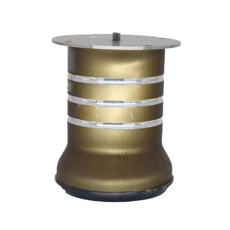 RAB 3 inch Stainless Steel Golden Finish Sofa Leg, Dum (Pack of 4)