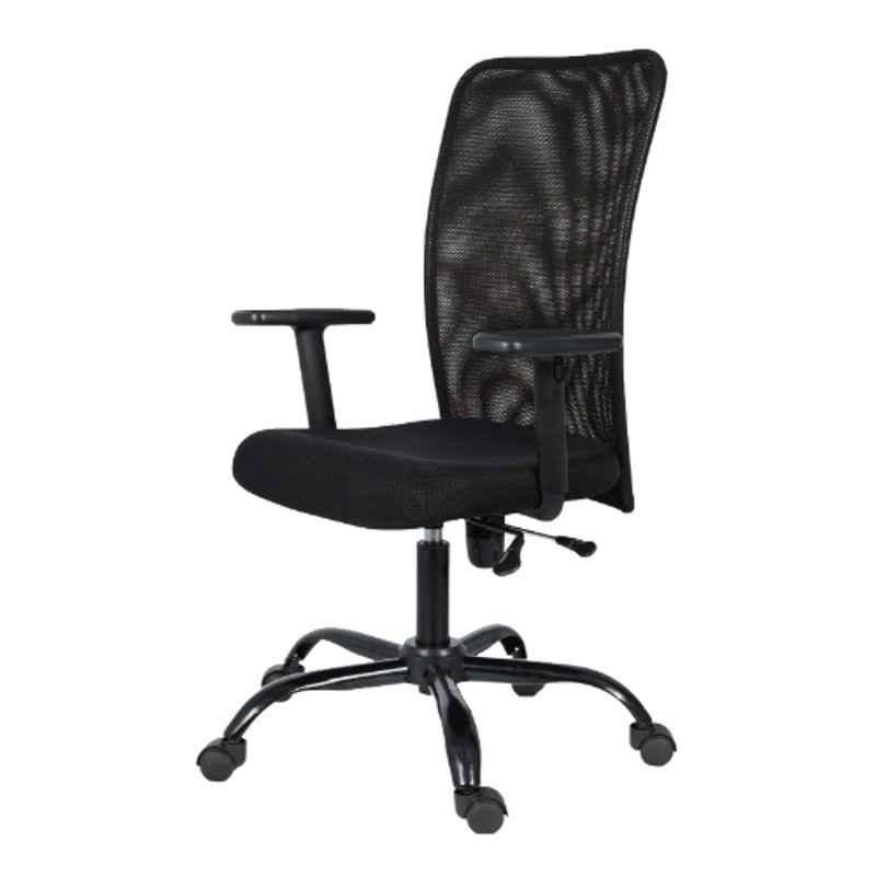 Heikin Sigma Breathable Mesh Black xxlarge Back Ergonomic Office Chair for Work from Home & Study, HE-00096