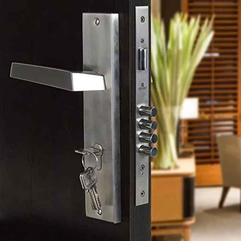 Voltizi Sana 10 inch Stainless Steel 304 Matt Finish CY Plate Mortise Door Lock Handle Set