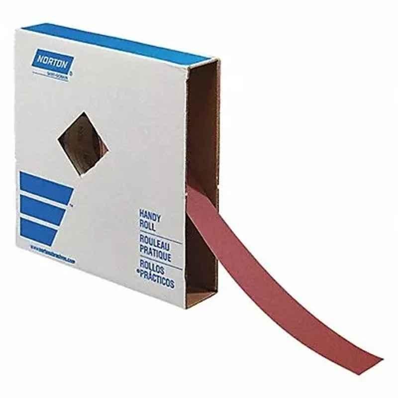 Norton Abrasive Utility Roll 150 ft Length Very Fine Red, 436F04