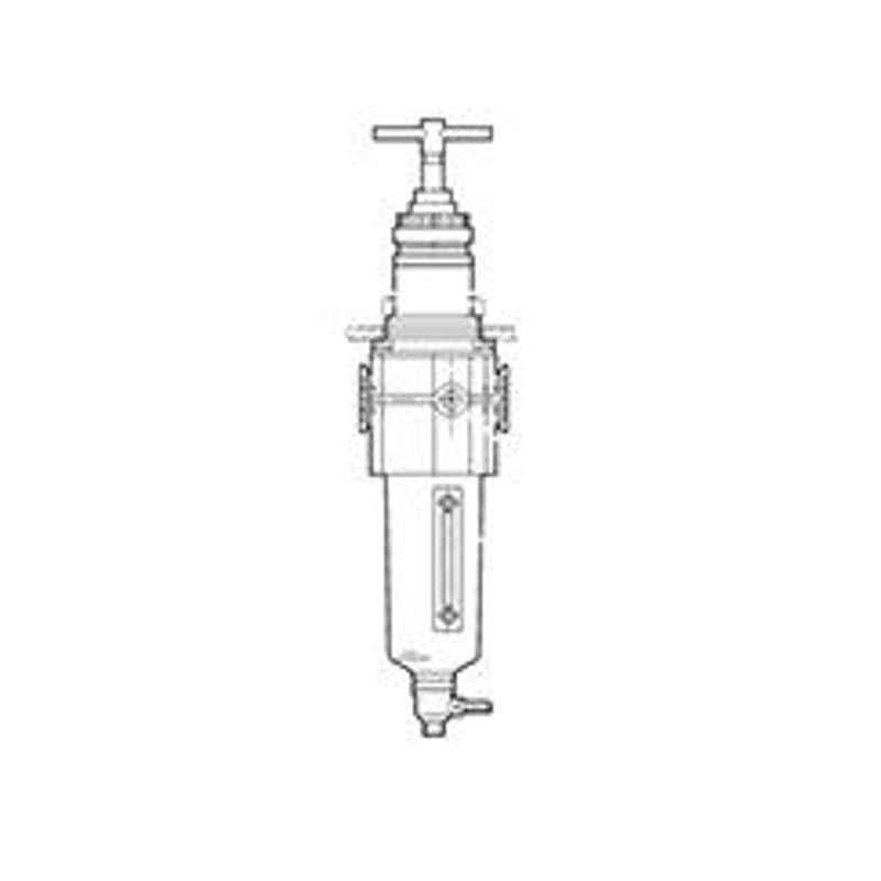 Norgren 1/4 inch Excelon Modular System General Purpose Filter, B73G-2AT-QD1-RMN