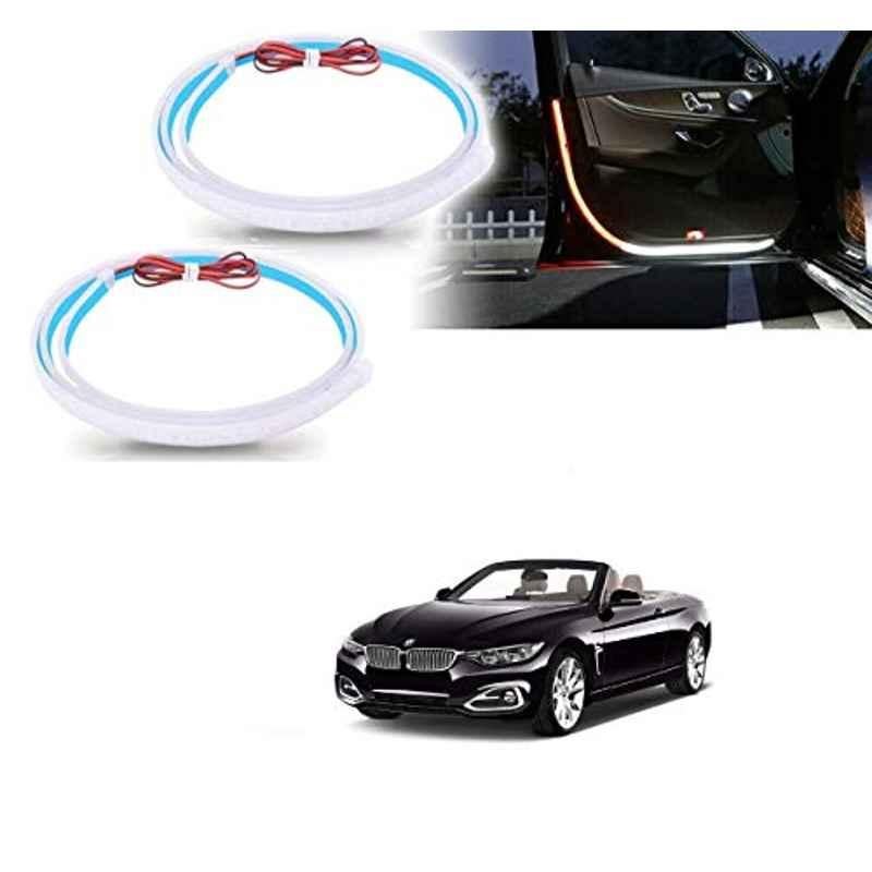 Kozdiko 2 Pcs 120cm Car Door Opening Warning LED Strips Safety Light Set for BMW 4 Series