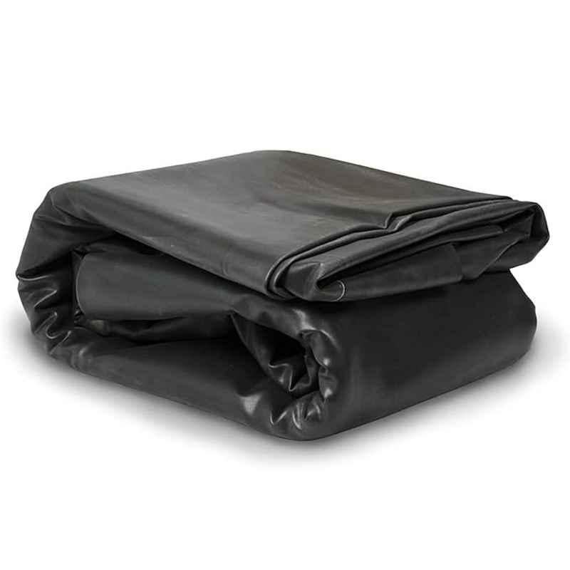 Singhal 2.14x20ft 450 Microns HDPE Black Pond Liner Sheet