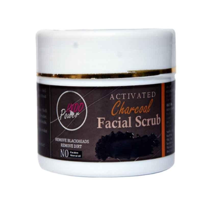 Indopower DD168 100g Activated Charcoal Facial Scrub