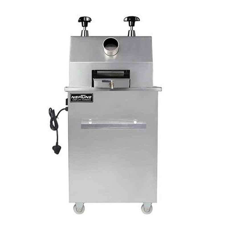 Neptune 1500W Stainless Steel Electric Sugar Cane Juice Machine with Electric Motor