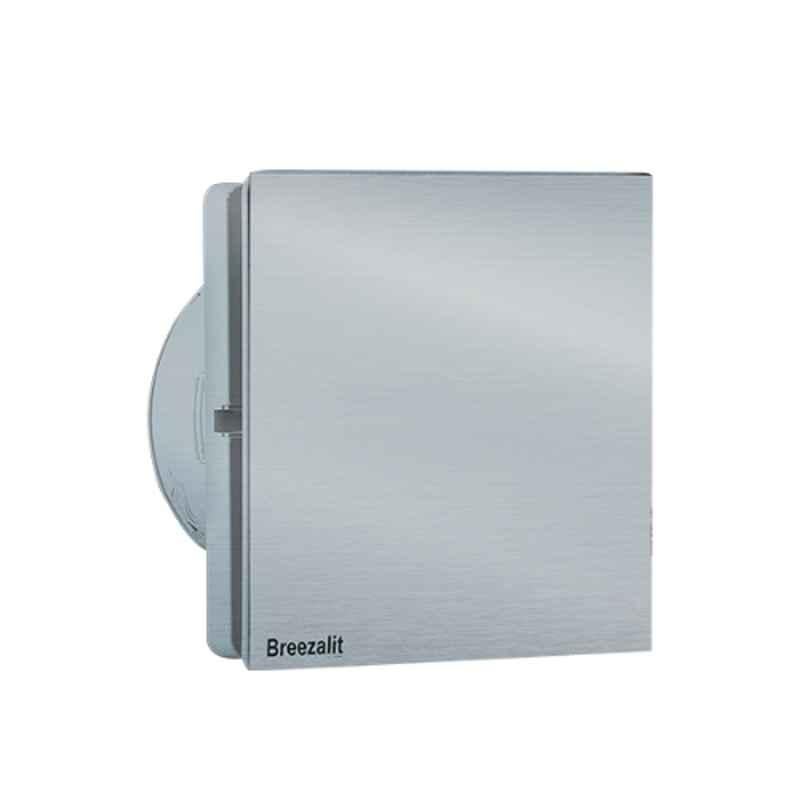 Breezalit Vent Air Metallic Finish 24W Silver Exhaust Fan, BZ077, Sweep: 150 mm