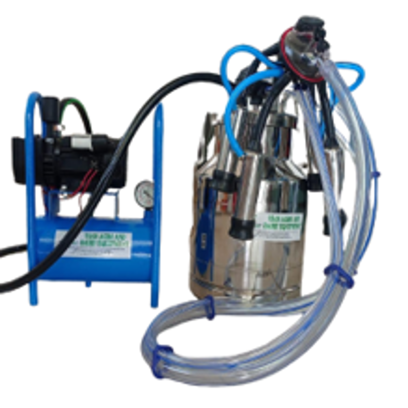 VSAN Mini 100 20 Litre Stainless Steel Milking Machine with Single Bucket