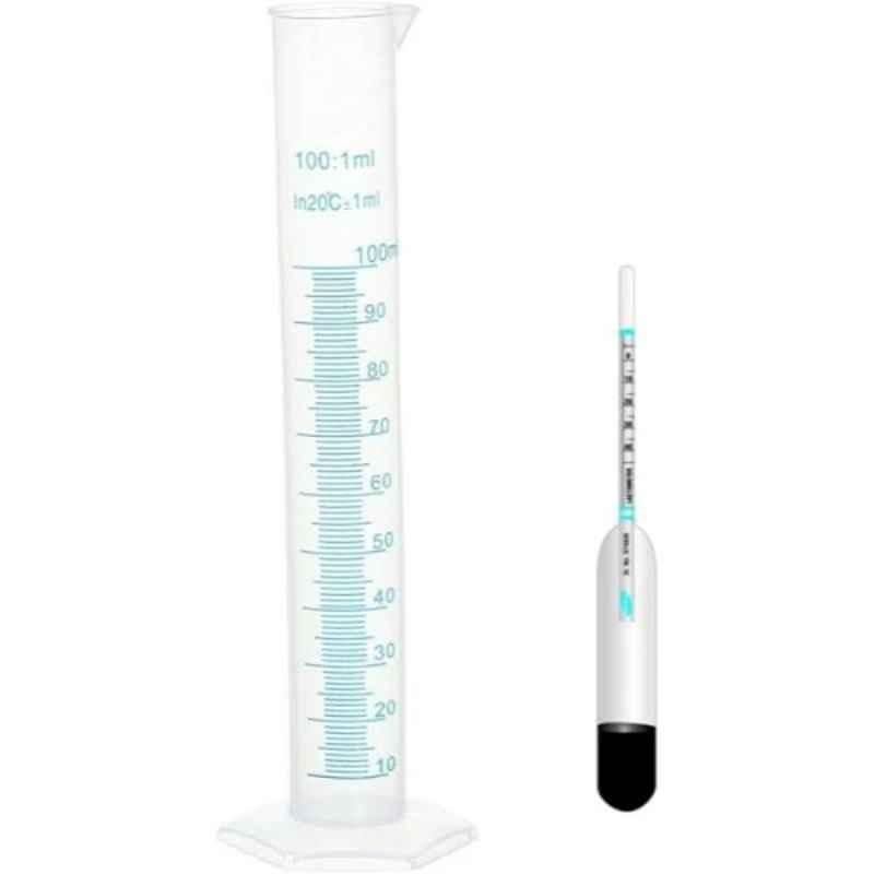 Labcare Glass Medigold Milk Lactometer Test Kit, LB-LTM2