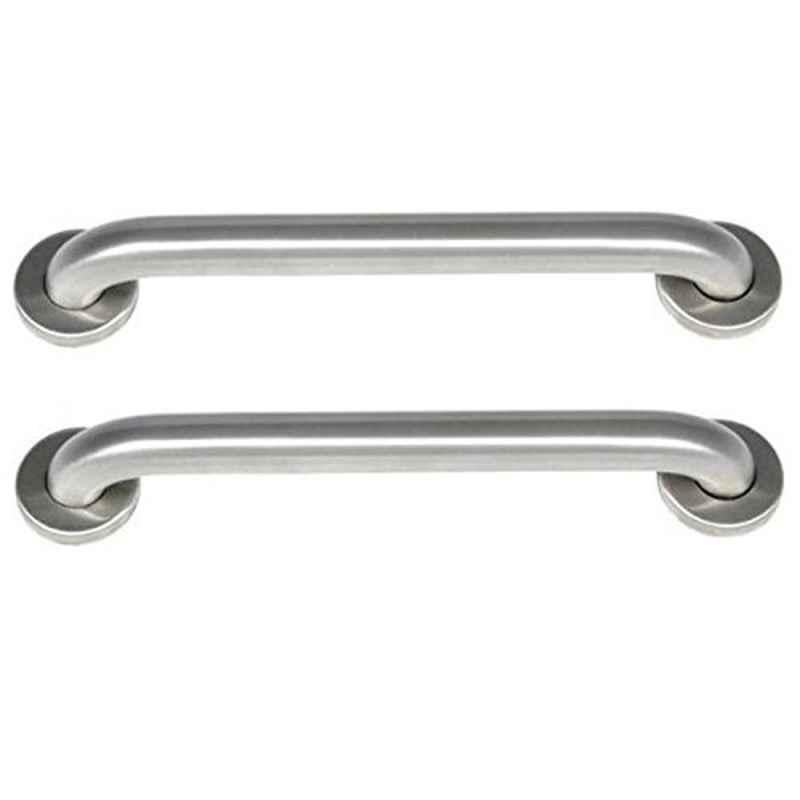 Logger 12 inch Stainless Steel Grab Bar (Pack of 2)