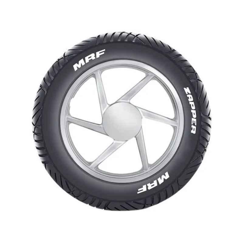 MRF Zapper-S 130/70 17 62P Rubber Black Tubeless Rear Bike Tyre