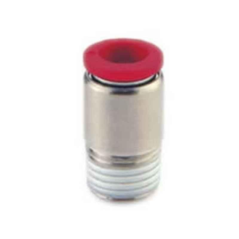 Norgren 12mm Pneufit C Male/Taper Compact Straight Adaptor, C012A1238