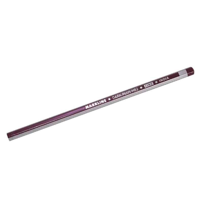 Linc Markline Extra Dark Plus HB2 Black Pencil (Pack of 60)