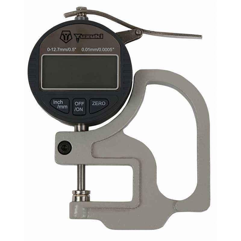 Yuzuki Digital Thickness Gauge, 0.01x12.7 mm