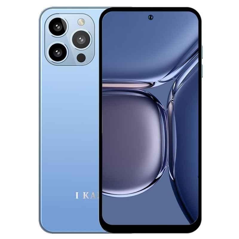 I Kall S2 6GB/128GB 6.8 inch Blue Smartphone with Triple Rear Camera