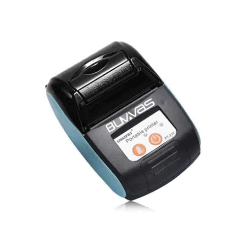Buvvas GOOJPRT PT-210 Mini Portable (Bluetooth) Thermal Receipt Printer 2 Inch USB + BT with 1500mAh Battery and 1 Year Warranty