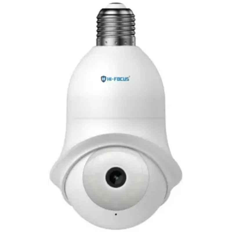 HI Focus 4MP WiFi White Outdoor Bulb Security Camera, HC-IPC-SDBG41T