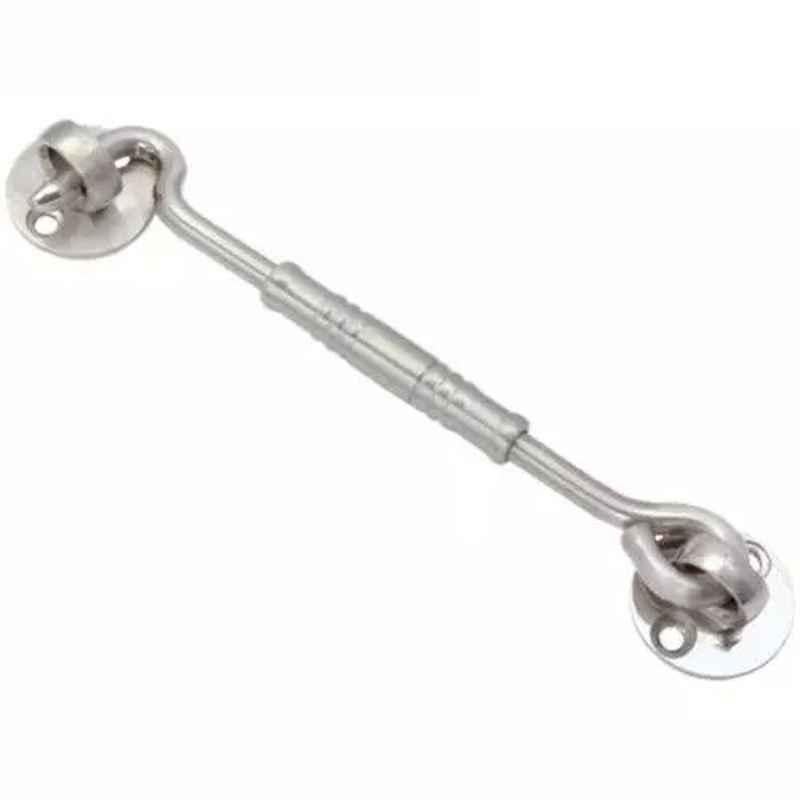 RiseOm 5 inch Brass Round Eye Gate Hook, RE12111905 (Pack of 2)