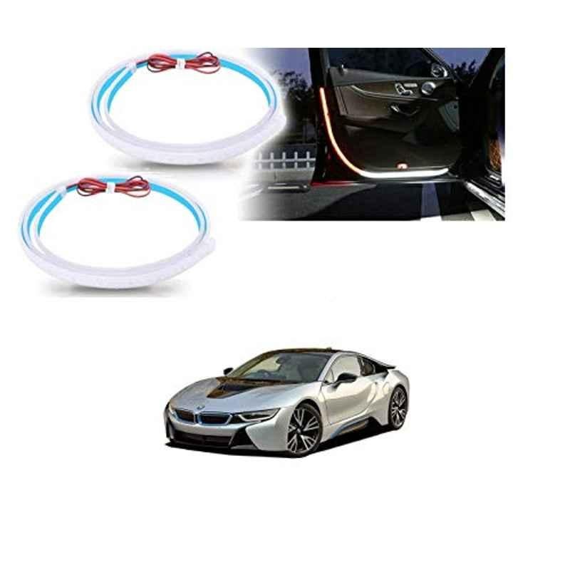 Kozdiko 2 Pcs 120cm Car Door Opening Warning LED Strips Safety Light Set for BMW I8