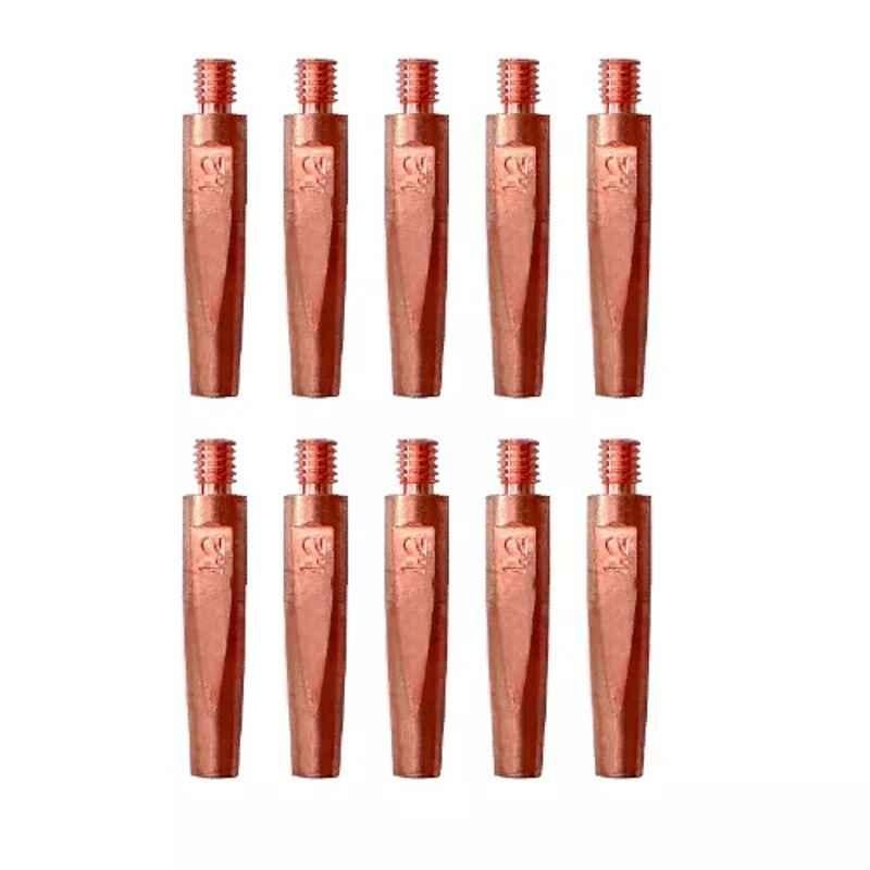 Minachi 6x45mm Copper Standard CO2 Welding Tip (Pack of 10)