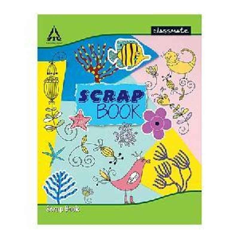 Classmate 280x220mm Unruled 32 Pages Scrap Book