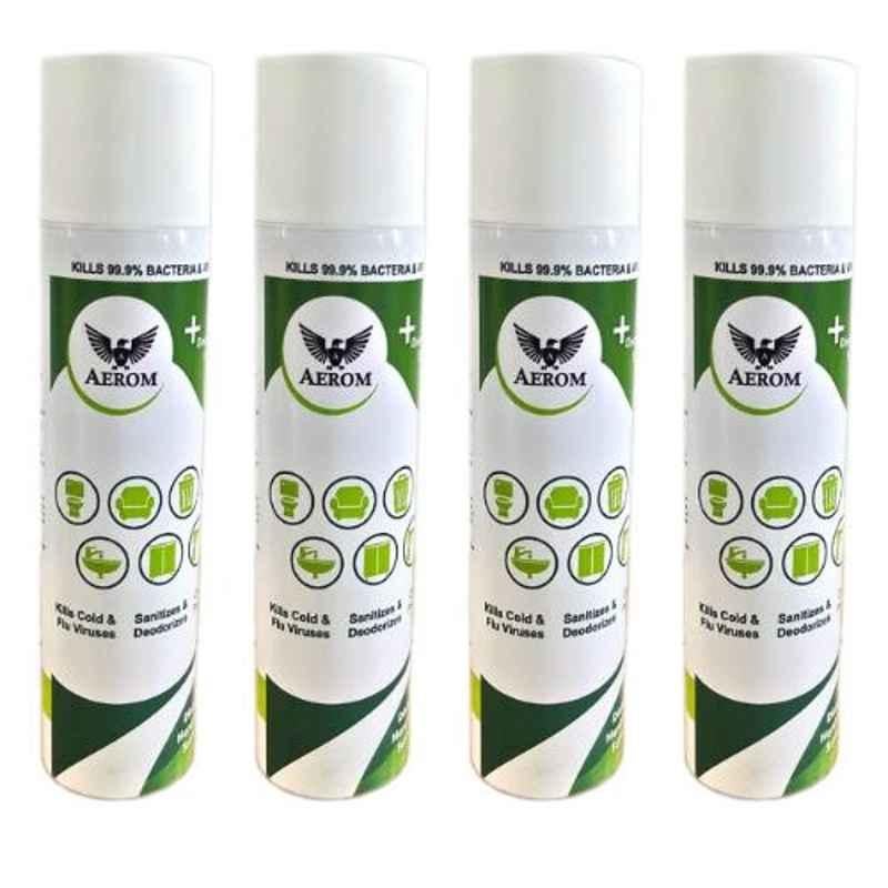 Aerom 350ml 90% Alcohol Multi Surface Disinfectant Spray (Pack of 6)