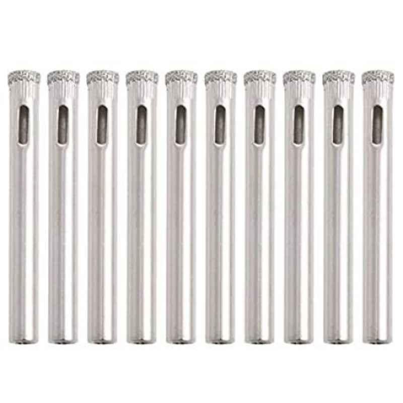 UMG 10 Pcs 8mm Diamond Coated Core Drill Bits Hole Saw Glass Tile Ceramic Marble