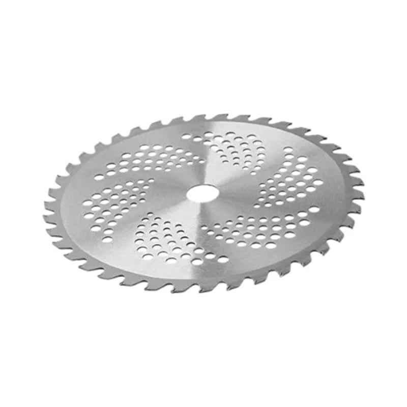 Orezen 40 Teeth Stainless Steel Silver Blade for Brush Cutter, 40T SS