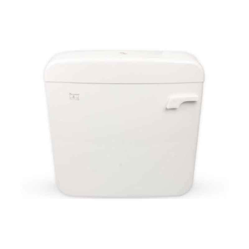 Parryware Nova Polypropylene White Single Flush Cistern, E83251C, (Pack of 1)