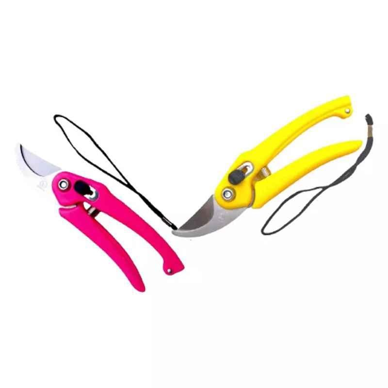 Sky Blue 0.98 inch Iron Bypass Pruner, SBPRUNERMDX0238 (Pack of 2)