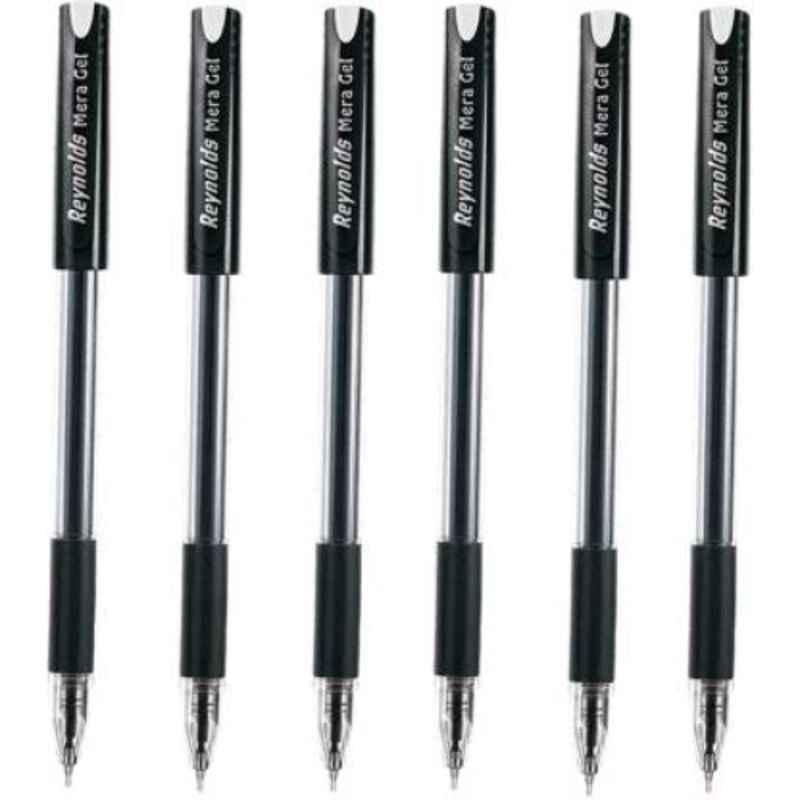 Reynolds Mera 0.5mm Black Gel Pen (Pack of 50)